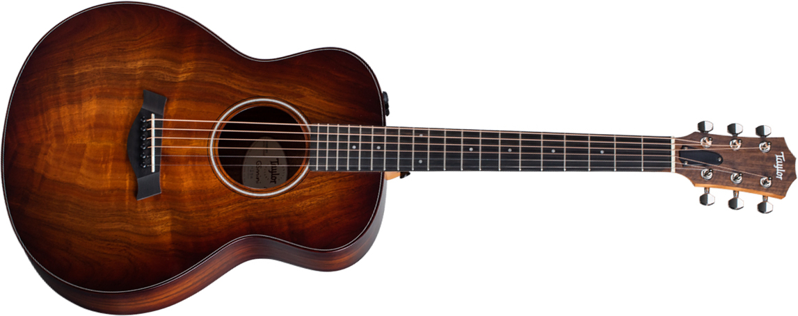 Taylor Gs Mini-e Koa Plus Parlor Tout Koa Eb Es-2 - Shaded Edge Burst - Western reisgitaar - Main picture