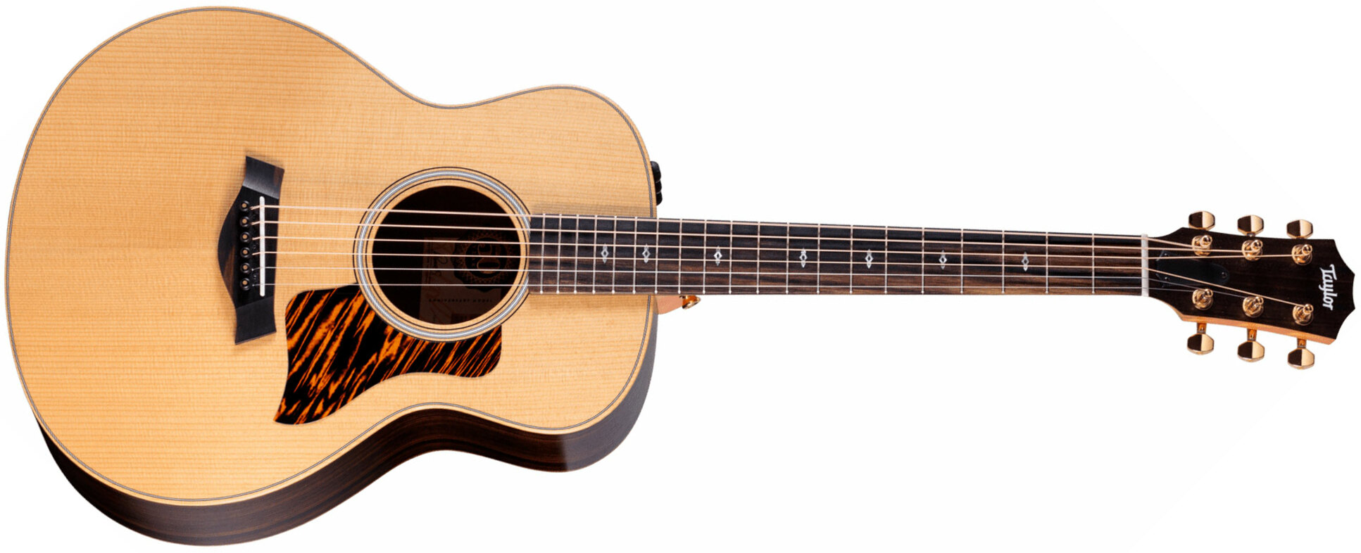Taylor Gs Mini-e Rosewood 50th Anniversary Epicea Palissandre Eb Es2 - Natural Matte - Volksgitaar - Main picture
