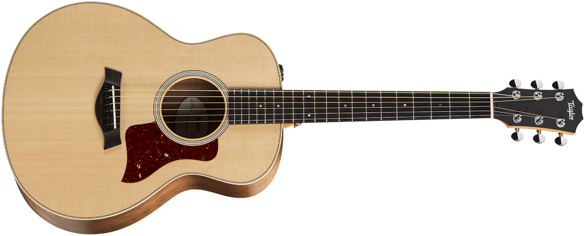 Taylor Gs Mini-e Walnut Epicea Noyer Esb - Natural - Western reisgitaar - Main picture