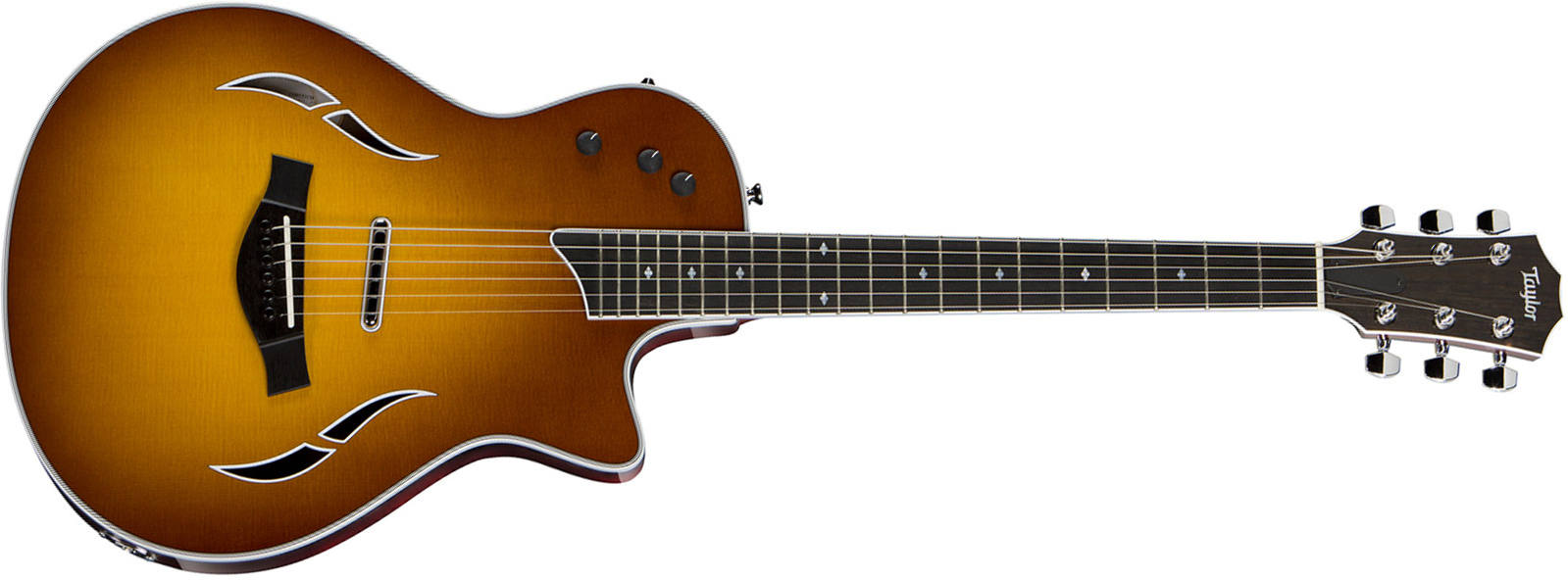 Taylor T5z Standard Epicea Sapele Eb - Honey Sunburst - Semi hollow elektriche gitaar - Main picture