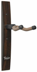Gitaarstandaard Taylor Guitar Wall Hanger - Ebony, Acrylic Logo Inlay