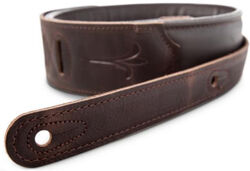 Gitaarriem Taylor Spring Vine Leather Guitar Strap #4124-25 - Chocolate Brown