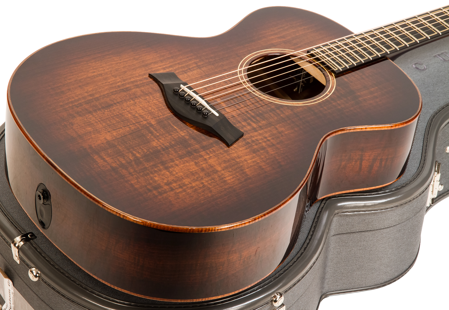 Taylor Custom Ga-e V-class Grand Auditorium Cw Tout Blackwood Eb Es2 #1202140098 - Shaded Edgeburst - Elektro-akoestische gitaar - Variation 1