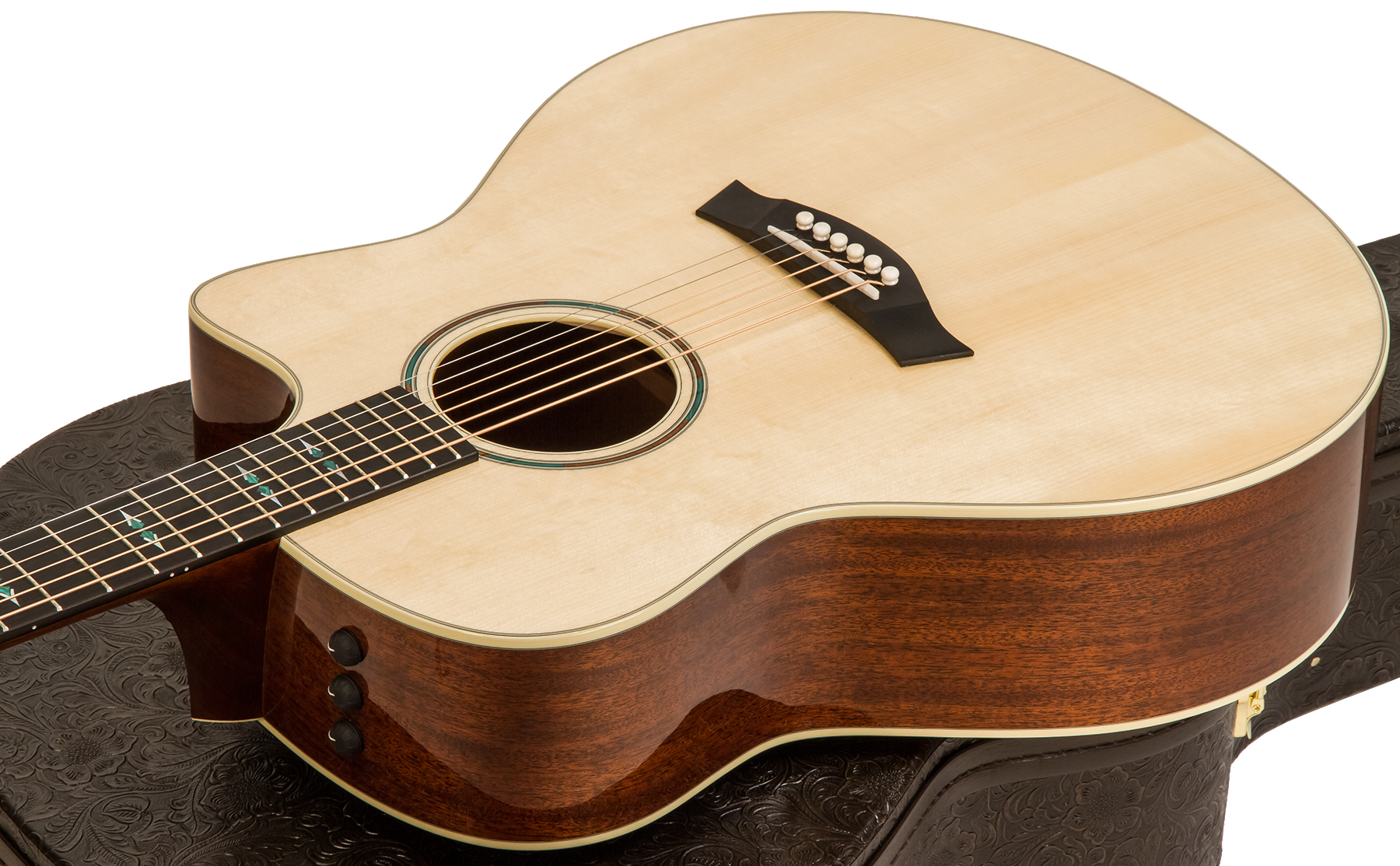 Taylor Custom Go-ce 2020 Grand Orchestra Cw Epicea Acajou Eb Es2 #1203040117 - Natural - Elektro-akoestische gitaar - Variation 2