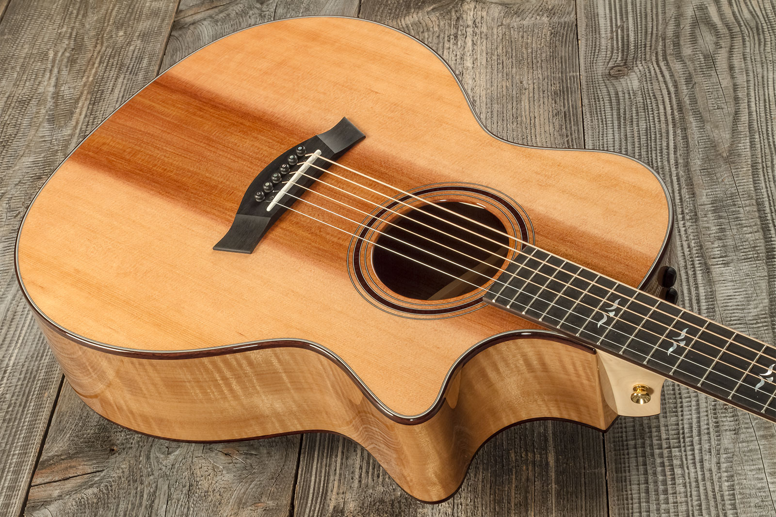 Taylor Custom Shop Ga-e Grand Auditorium Cw Cedre Myrte Eb Es2 #1211163099 - Natural - Volksgitaar - Variation 2