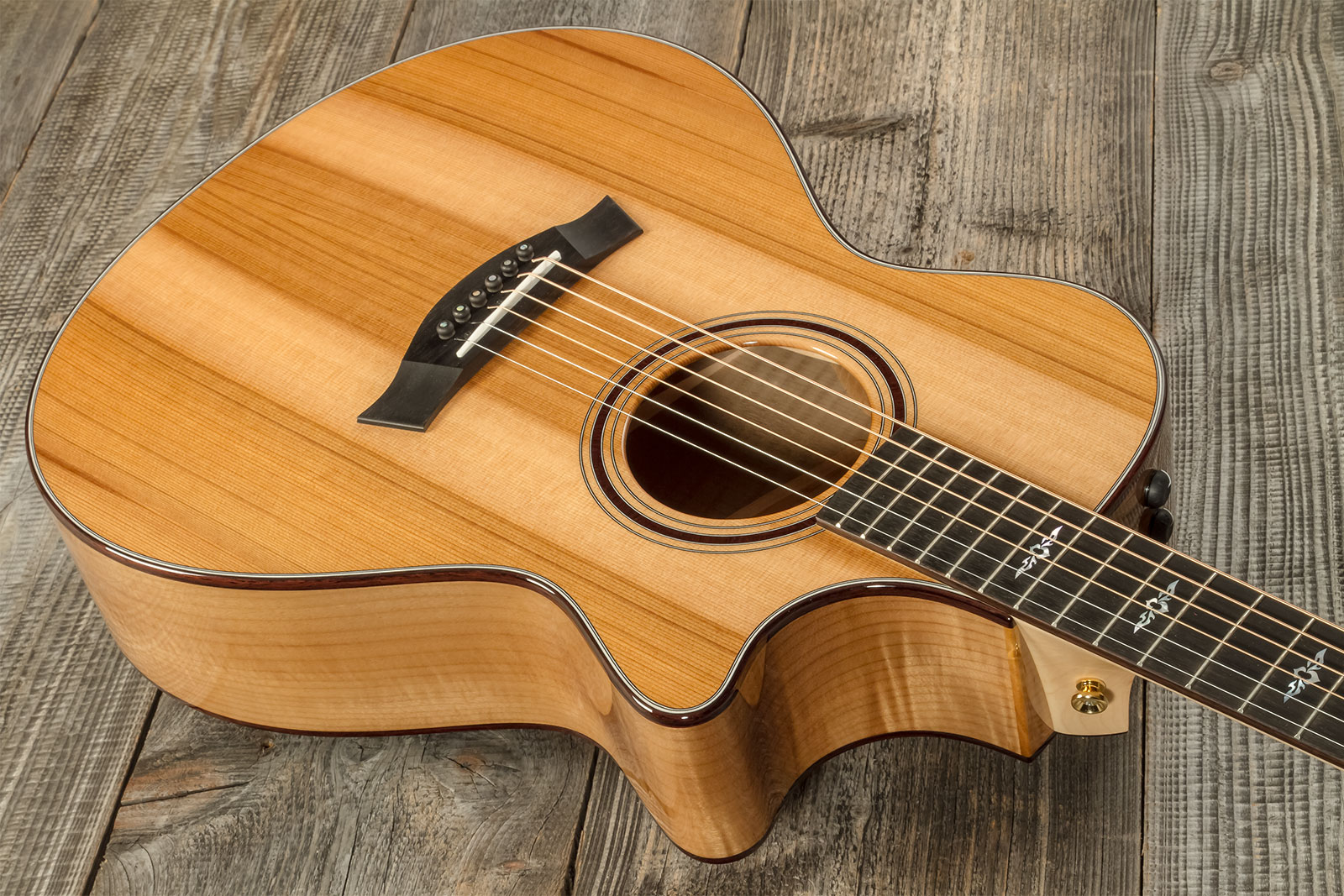 Taylor Custom Shop Gc-e Grand Concert Cw Cedre Myrte Eb Es2 #1211143037 - Natural - Volksgitaar - Variation 2