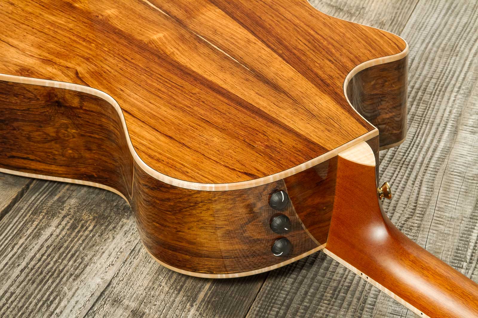 Taylor Custom Shop Gc-e Grand Concert Cw Epicea Palissandre Eb Es2 #1211063098 - Natural - Volksgitaar - Variation 7