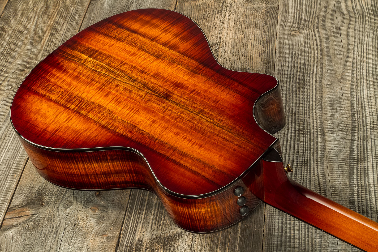 Taylor Custom Shop Gc-e Grand Concert Cw Tout Koa Eb Es2 #1211133097 - Sunburst - Volksgitaar - Variation 5