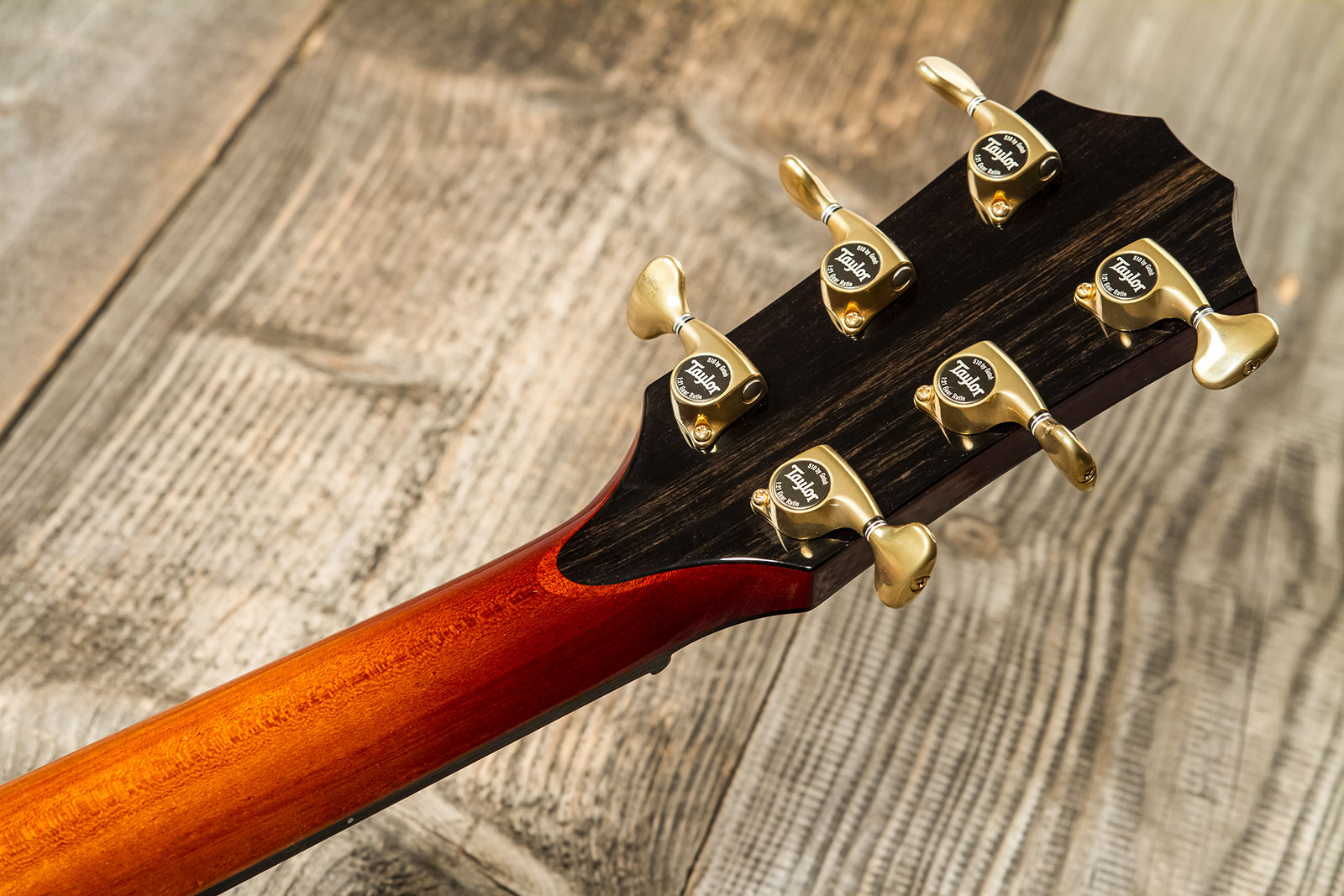 Taylor Custom Shop Gc-e Grand Concert Cw Tout Koa Eb Es2 #1211133097 - Sunburst - Volksgitaar - Variation 8