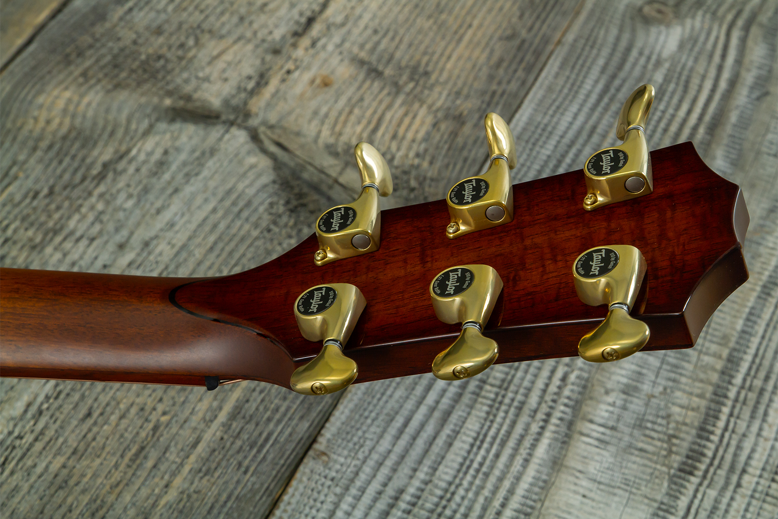 Taylor Custom Shop Grand Auditorium Cw Redwood / Koa Eb Es2 #1211143039 #1210103110 - Shaded Edgeburst - Folk gitaar - Variation 12