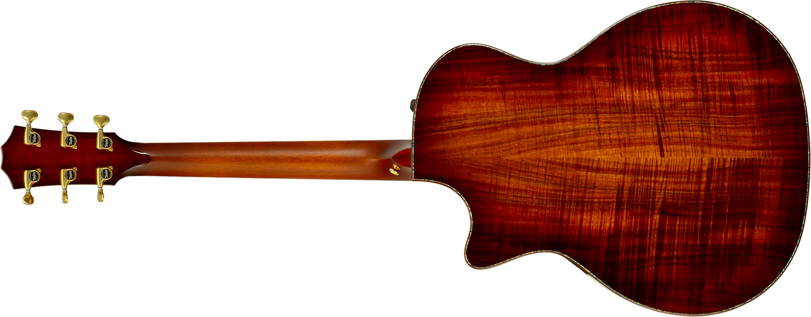 Taylor Custom Shop Grand Auditorium Cw Redwood / Koa Eb Es2 #1211143039 #1210103110 - Shaded Edgeburst - Folk gitaar - Variation 1