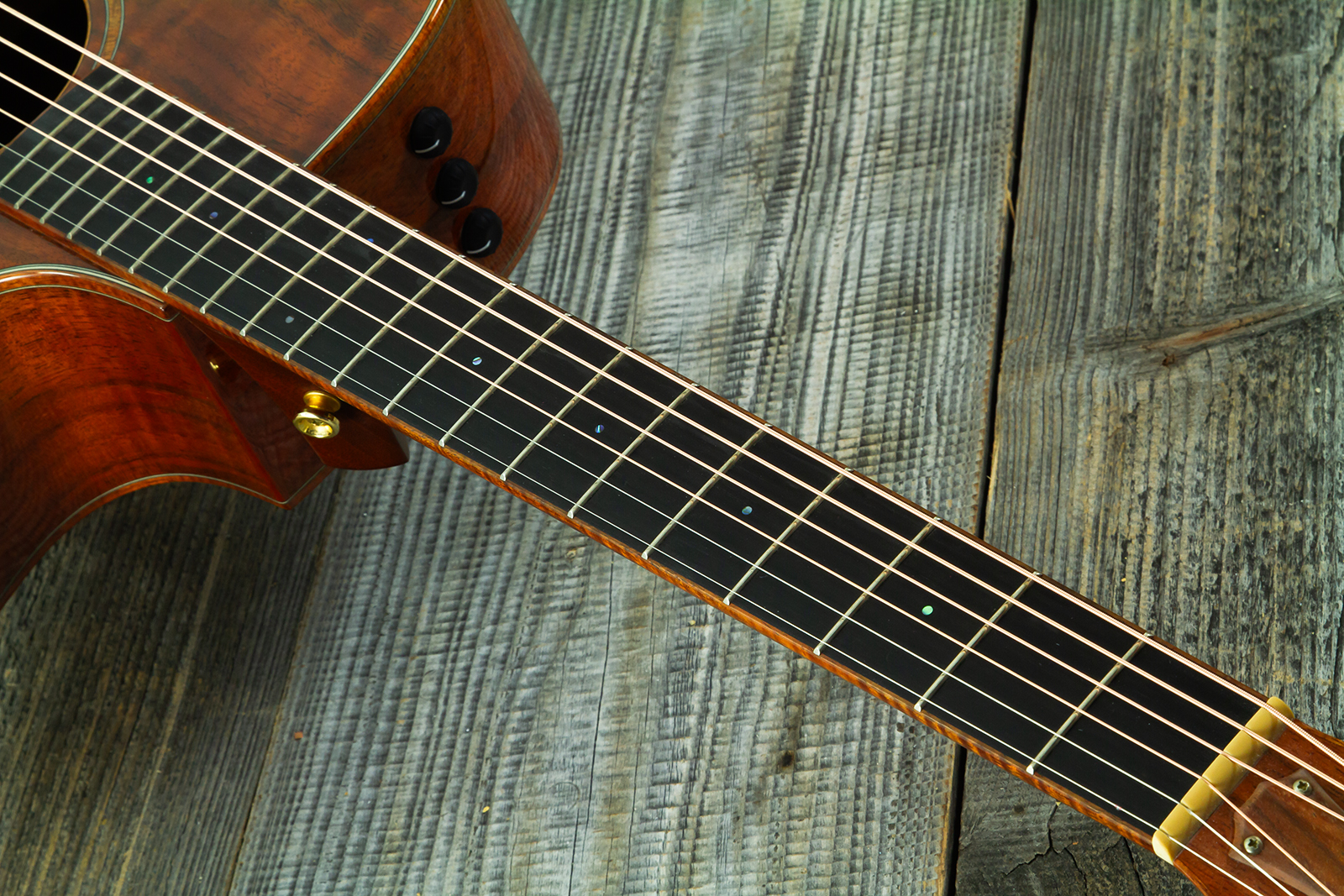 Taylor Custom Shop Gs-ce Koa Grand Symphony Cw Tout Koa Eb Es2 #1105106127 - Natural - Folk gitaar - Variation 8