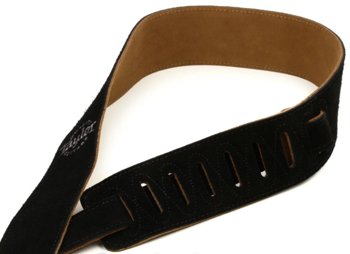 Taylor Strap Embroidered Suede Black 2.5 Inches - Gitaarriem - Variation 1