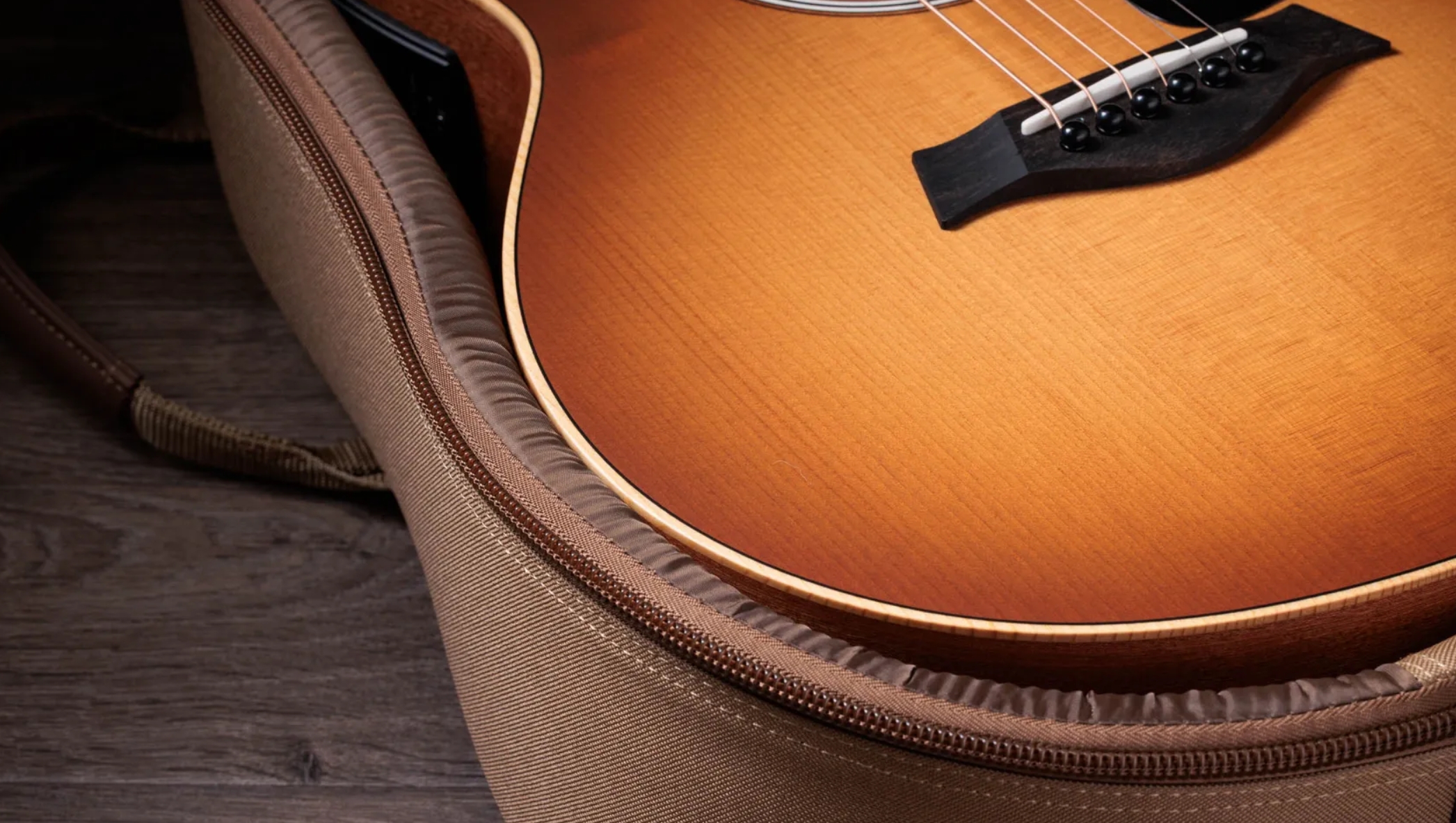 Taylor Gs Mini-e Special Edition Parlor Shsc Epicea Sapele - Honeyburst - Folk gitaar - Variation 4