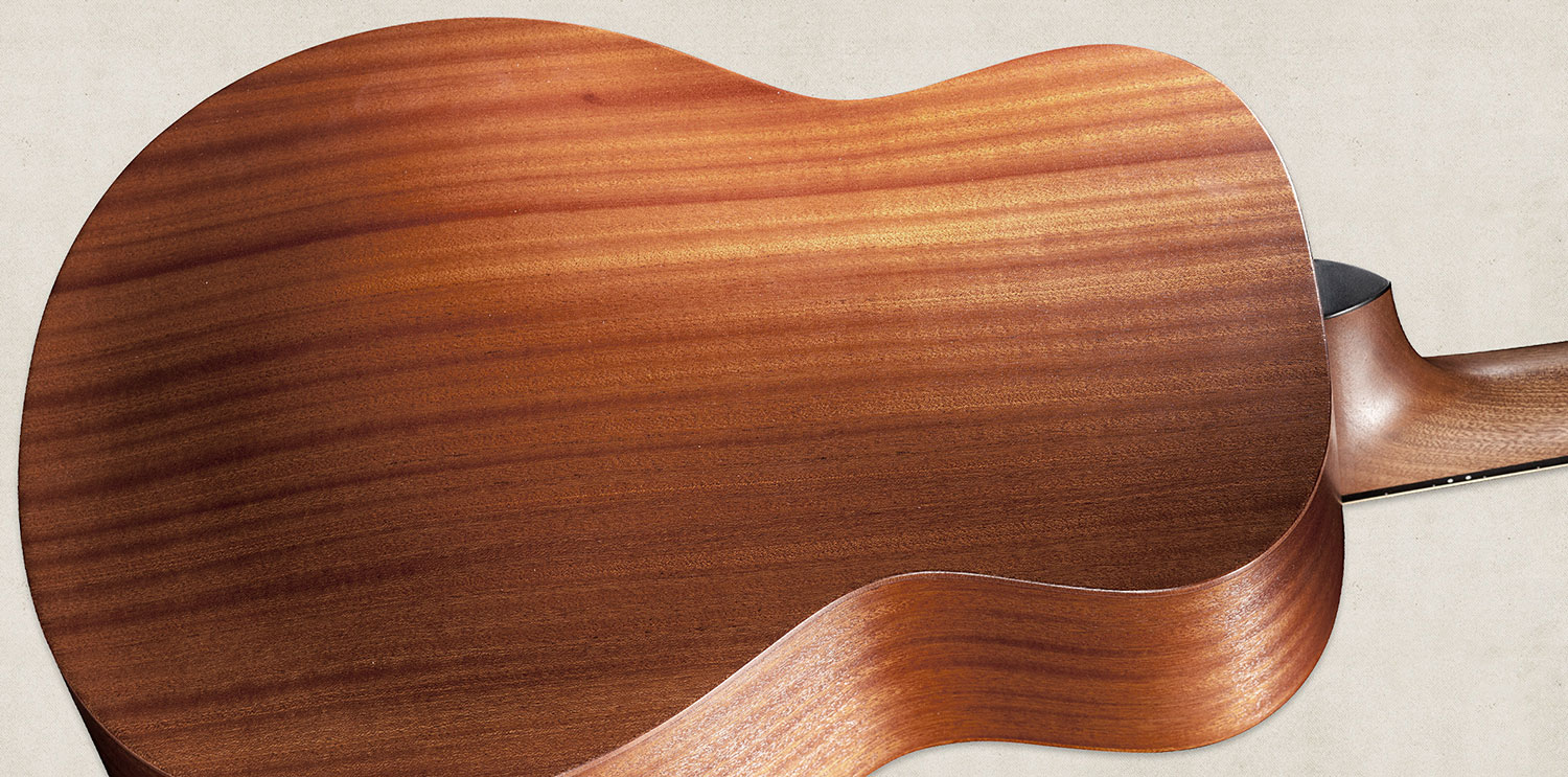 Taylor Gs Mini Mahogany Acajou Sapele Eb - Natural Satin - Volksgitaar - Variation 1