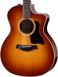 Folk gitaar Taylor Special Edition 214ce Plus African Ziricote - Shaded Edge Burst