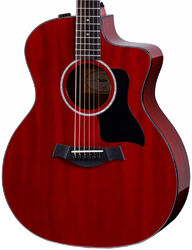 Volksgitaar Taylor 224ce DLX LTD - Trans red