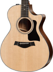 Folk gitaar Taylor 312ce V-Class - Natural gloss top