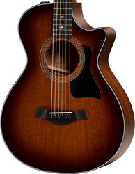 Volksgitaar Taylor 322ce 12-Fret V-Class 2019 - Shaded edge burst top