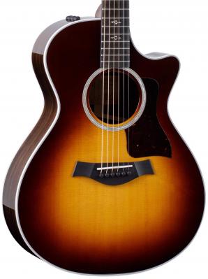 Elektro-akoestische gitaar Taylor 412ce - Tobacco sunburst top