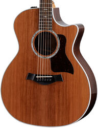 Elektro-akoestische gitaar Taylor 414ce LTD Redwood, Imperial Inlays - Natural