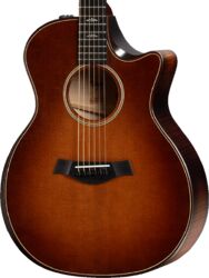Folk gitaar Taylor 614CE Builder's Edition V-Class - Wild honey burst