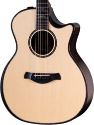 Folk gitaar Taylor 914ce Builder's Edition - Natural silent satin