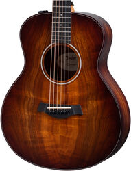 Folk gitaar Taylor GS Mini-e Koa Plus - Shaded edge burst