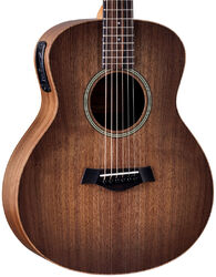 Western reisgitaar Taylor GS Mini-e Walnut SEB Special Edition - Edgeburst / natural