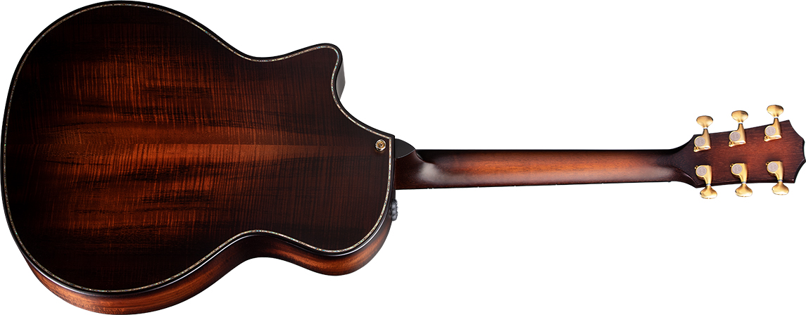 Taylor K24ce Builder's Edition V-class Grand Auditorium Cw Tout Koa Eb Es2 - Kona Burst - Elektro-akoestische gitaar - Variation 1