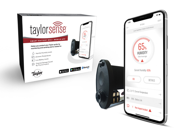 Taylor Sense Battery Box + Mob App - Care & Cleaning Gitaar - Variation 4