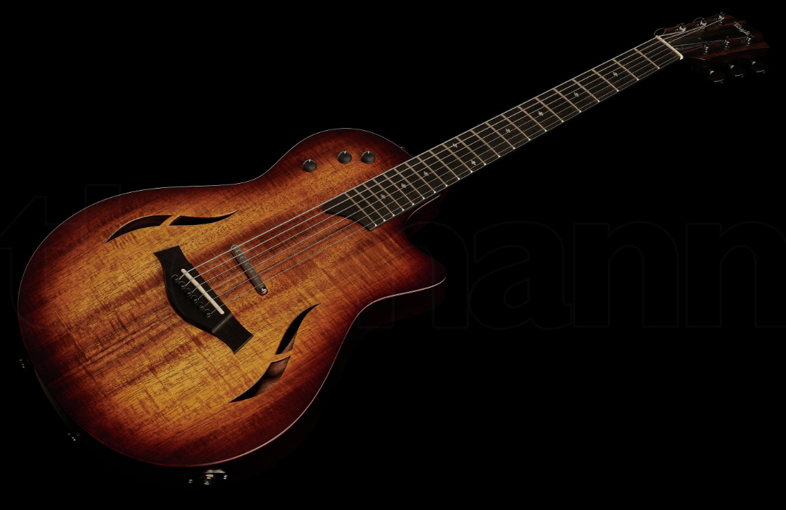 Taylor T5z Classic Cw Koa Sapele Eb - Shaded Edgeburst - Semi hollow elektriche gitaar - Variation 2