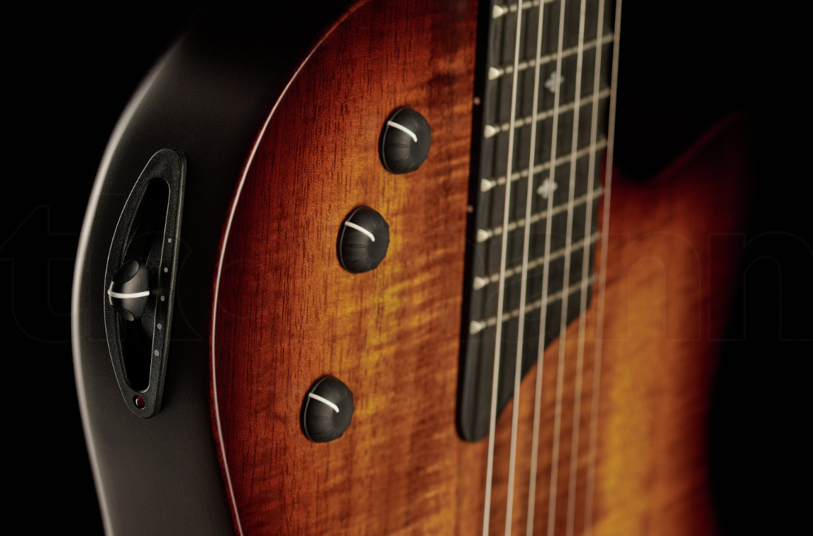 Taylor T5z Classic Cw Koa Sapele Eb - Shaded Edgeburst - Semi hollow elektriche gitaar - Variation 4