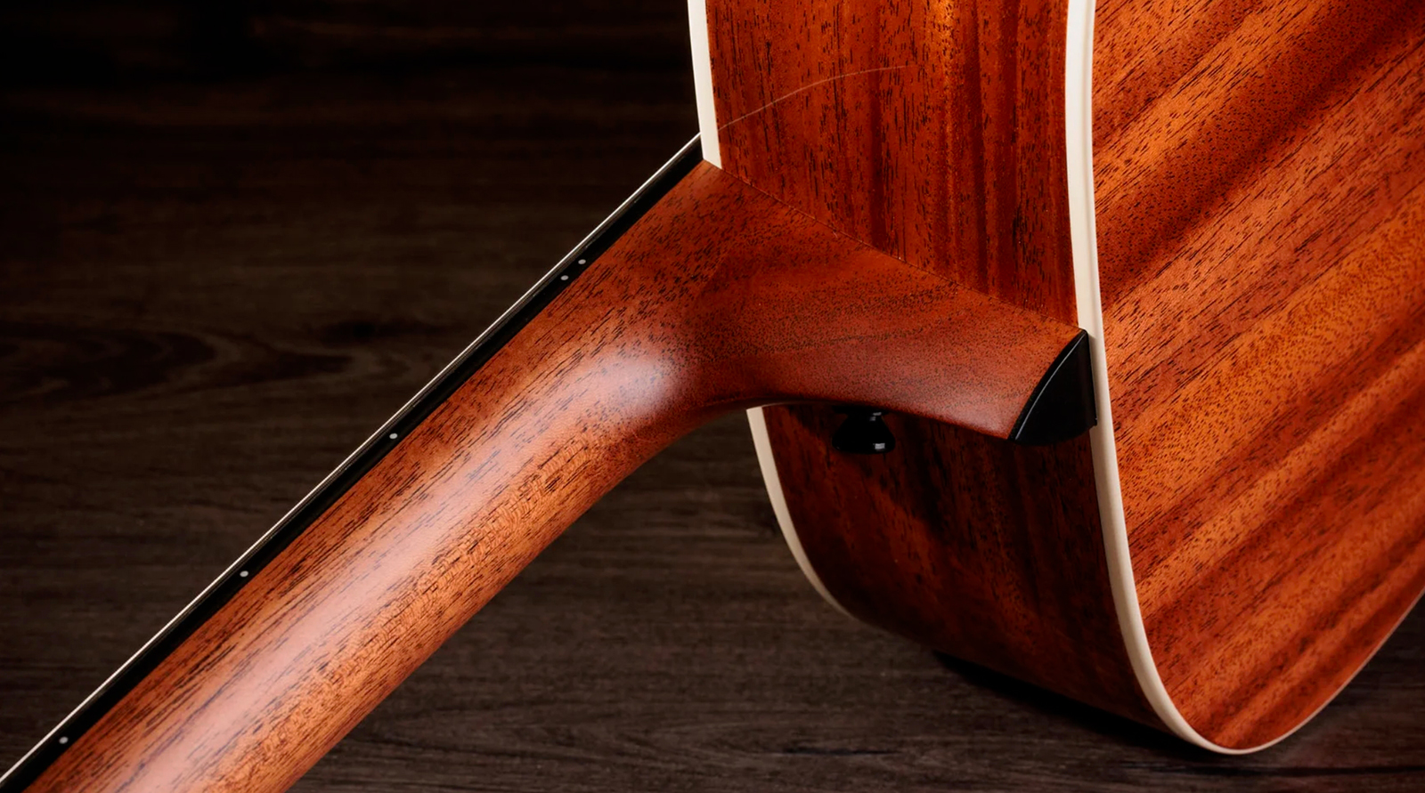 Taylor Trey Hensley 510e Special Ed. Gold Label Dreadnought Epicea Acajou Eb - Antique Blond - Folk gitaar - Variation 8