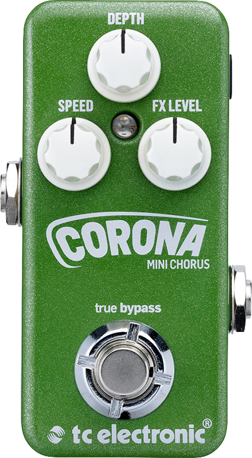 Tc Electronic Corona Mini Chorus - Modulation/chorus/flanger/phaser en tremolo effect pedaal - Main picture
