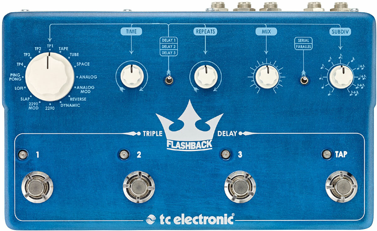 Tc Electronic Flashback Triple Delay - Reverb/delay/echo effect pedaal - Main picture