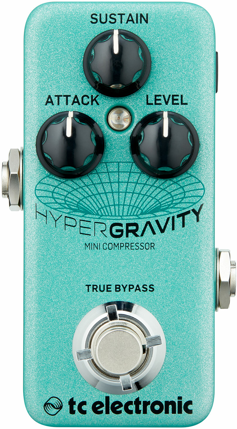 Tc Electronic Hypergravity Mini Compressor - Compressor/sustain/noise gate effect pedaal - Main picture