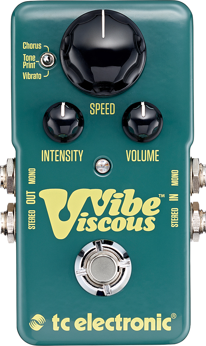 Tc Electronic Viscous Vibe Toneprint Enabled - Modulation/chorus/flanger/phaser en tremolo effect pedaal - Main picture