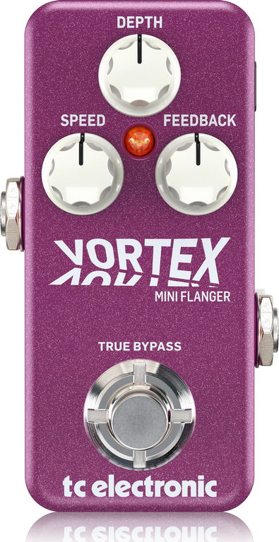 Tc Electronic Vortex Mini Flanger - Modulation/chorus/flanger/phaser en tremolo effect pedaal - Main picture