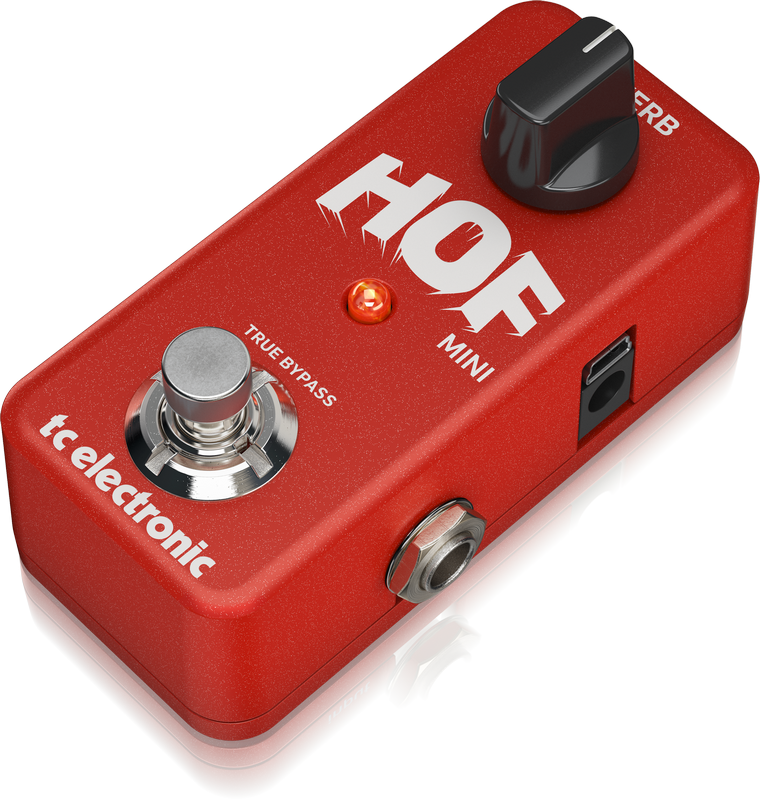 Tc Electronic Hall Of Fame Mini Reverb - Reverb/delay/echo effect pedaal - Variation 2