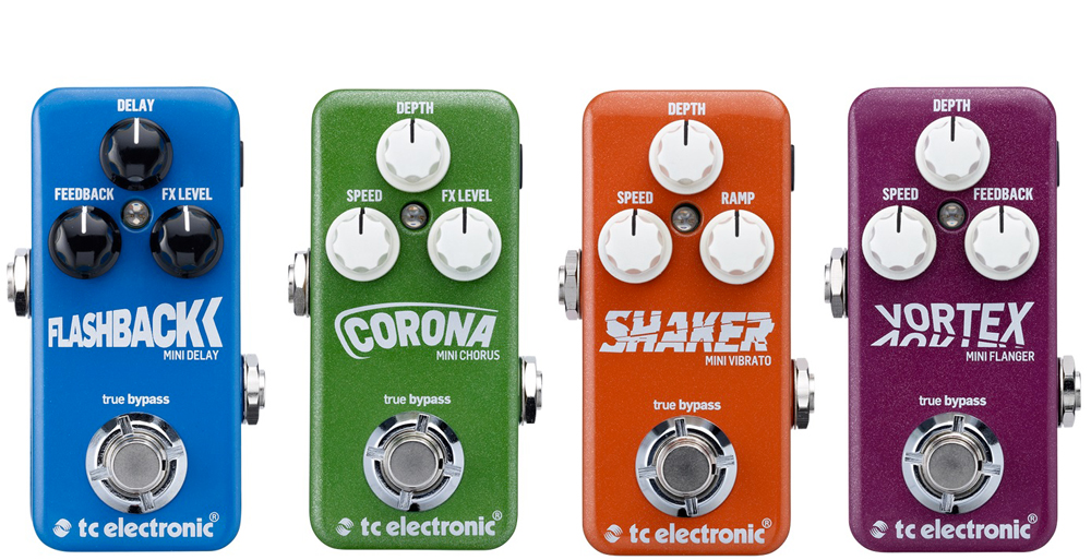 Tc Electronic Shaker Mini Vibrato - Modulation/chorus/flanger/phaser en tremolo effect pedaal - Variation 1