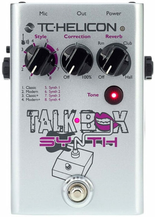 Tc-helicon Talbox Synth - - Modulation/chorus/flanger/phaser en tremolo effect pedaal - Main picture