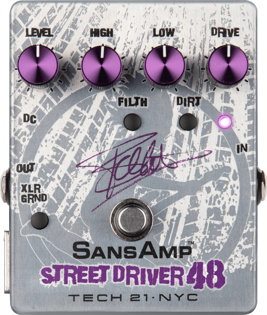 Tech 21 Fb48 Street Driver 48 Frank Bello Signature - Bas voorversterker - Main picture