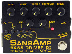 Bas voorversterker Tech 21 SansAmp Bass Driver DI V2