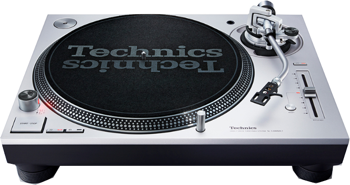 Technics Sl-1200 Mk7 Eg Silver - Vinyldraaitafel - Main picture