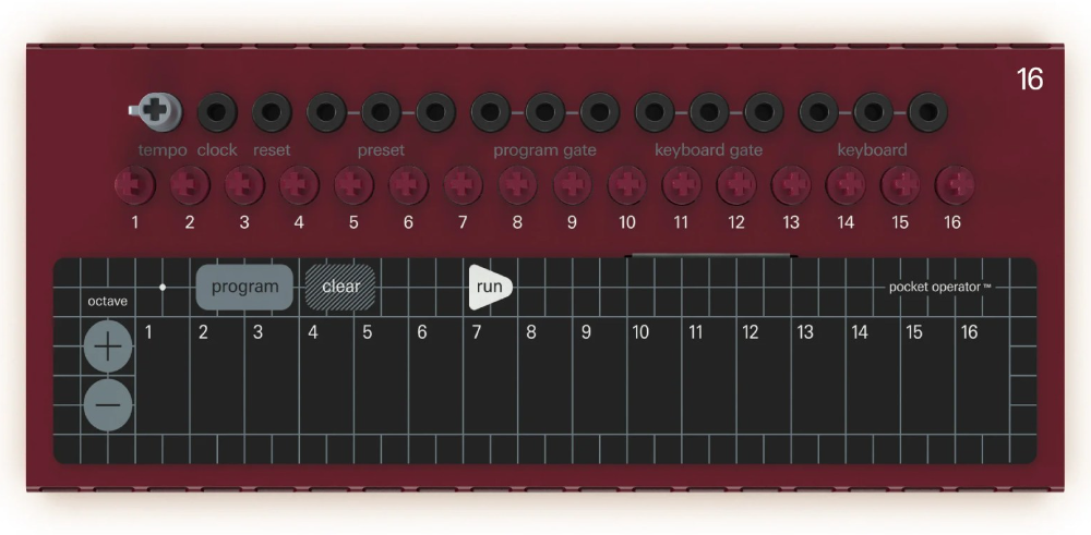 Teenage Engineering Pocket Operator Modular 16 - Sampler - Main picture