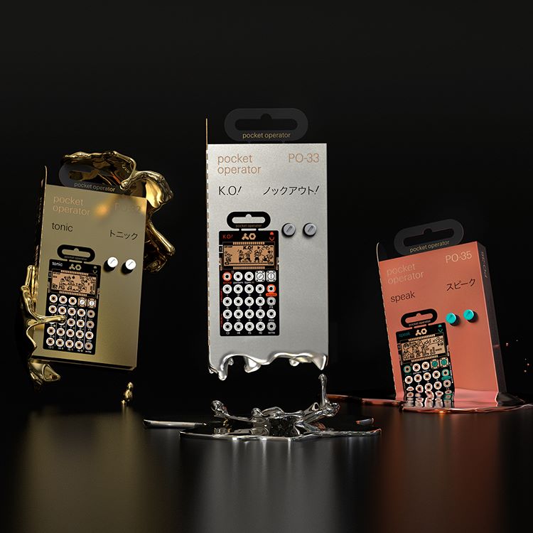 Teenage Engineering Po-30 Serie Pocket Operator Bundle - Expander - Variation 1