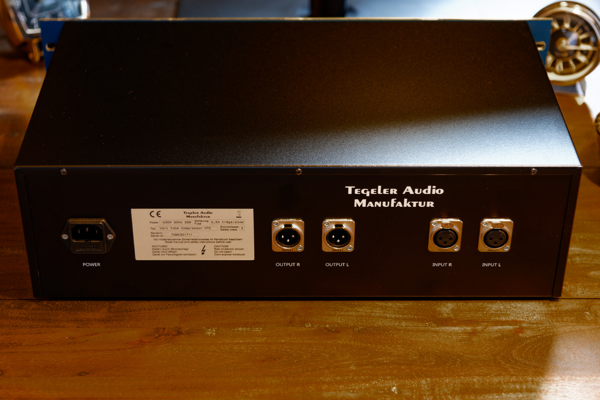 Tegeler Audio Manufaktur Vtc Vari Tube Compressor - Compressor / limiter / gate - Variation 1