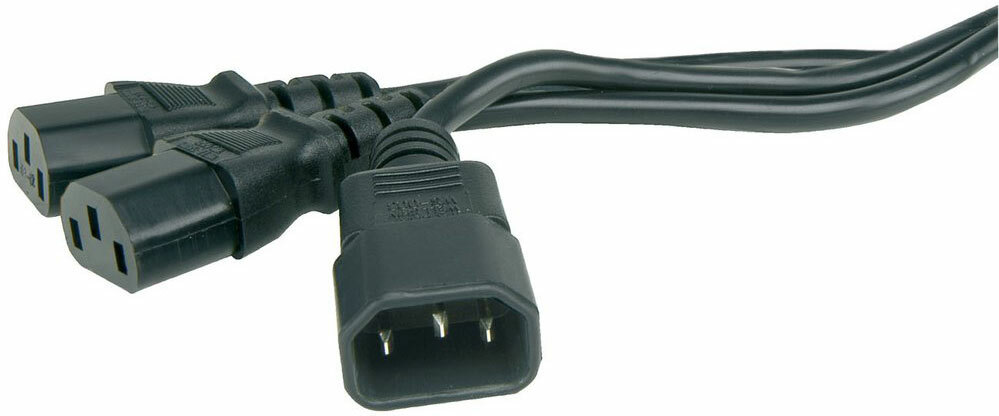 Temple Audio Design Iec To Iec Mains 2-way Splitter - Toebehoren en onderdelen voor effecten - Main picture