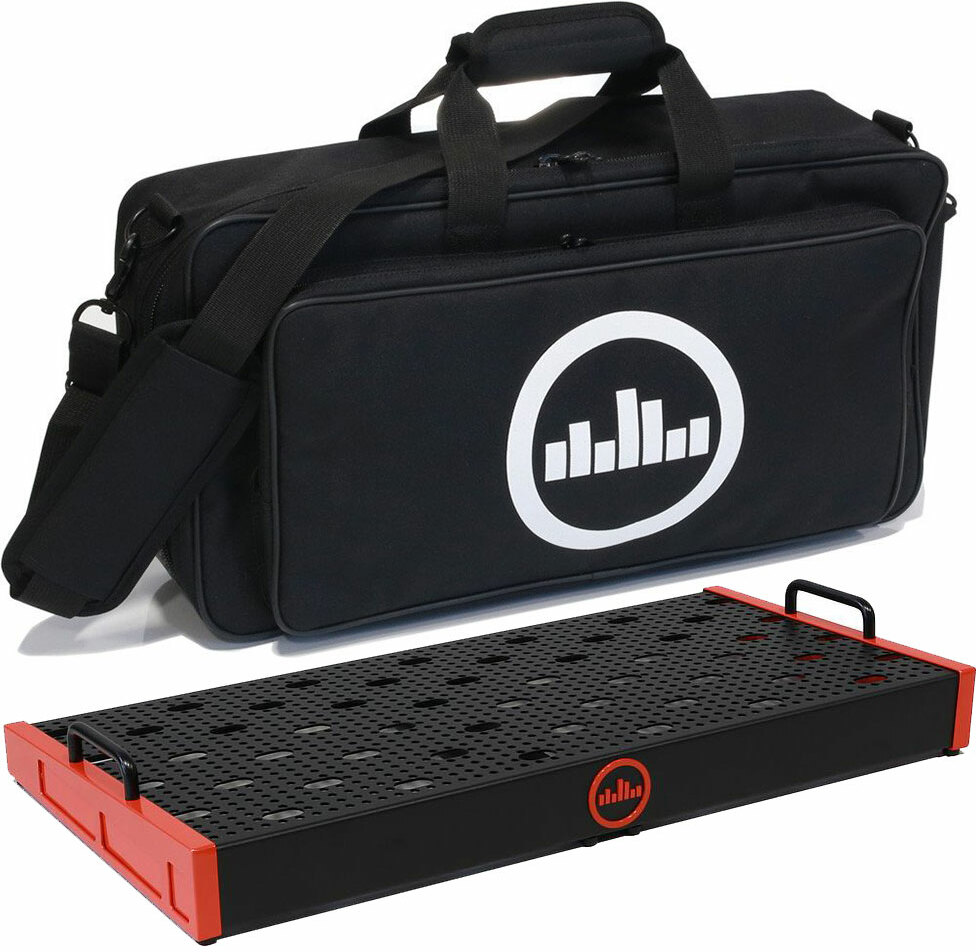 Temple Audio Design Templeboard Duo 24 + Soft Case Temple Red - Pedaalbord - Main picture